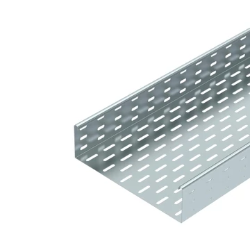 OBO Bettermann MKS 830 FS kábeltálca MKS perforált 85x300x3000 szalaghorganyzott, DIN EN 10346 (6057306)
