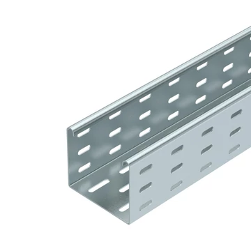 OBO Bettermann SKS 810 FS kábeltálca SKS perforált 85x100x3000 szalaghorganyzott, DIN EN 10346 (6058108)