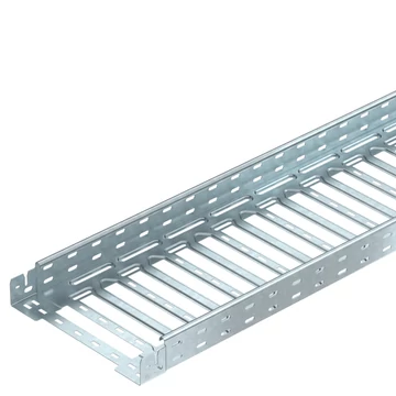 OBO Bettermann MKSM 630 FT MKSM kábeltálca perforált, gyorsösszekötővel 60x300x3050 merítetten tűzihorganyzott, DIN EN ISO 1461 (6059025)