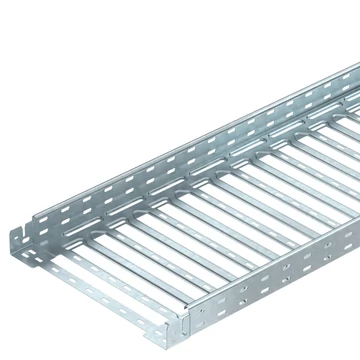 OBO Bettermann MKSM 640 FT MKSM kábeltálca perforált, gyorsösszekötővel 60x400x3050 merítetten tűzihorganyzott, DIN EN ISO 1461 (6059027)