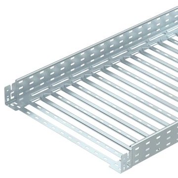 OBO Bettermann MKSM 860 FS MKSM kábeltálca perforált, gyorsösszekötővel 85x600x3050 szalaghorganyzott, DIN EN 10346 (6059092)