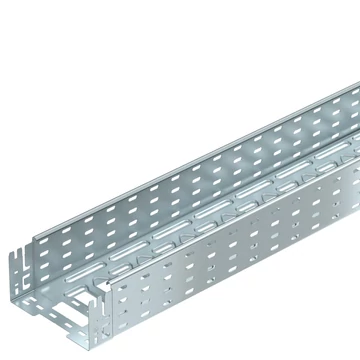 OBO Bettermann MKSM 120 FS MKSM kábeltálca perforált, gyorsösszekötővel 110x200x3050 szalaghorganyzott, DIN EN 10346 (6059160)