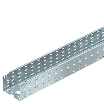 OBO Bettermann MKSM 115 FT MKSM kábeltálca perforált, gyorsösszekötővel 110x150x3050 merítetten tűzihorganyzott, DIN EN ISO 1461 (6059175)