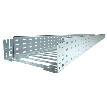 OBO Bettermann SKSM 160 FS SKSM Kábeltálca gyorsösszekötővel, perforált 110x600x3050 szalaghorganyzott, DIN EN 10346 (6059626)