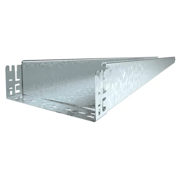OBO Bettermann SKSMU 115 FT SKSMU kábeltálca perf. nélkül gyorsösszekötővel 110x150x3050 merítetten tűzihorganyzott, DIN EN ISO 1461 (6059855)