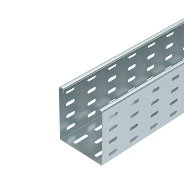 OBO Bettermann MKS 110 FS kábeltálca MKS perforált 110x100x3000 szalaghorganyzott, DIN EN 10346 (6060102)