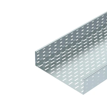 OBO Bettermann MKS 140 FS kábeltálca MKS perforált 110x400x3000 szalaghorganyzott, DIN EN 10346 (6060404)