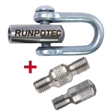 RUNPOTEC Rozsdamentes acél bilincs, RTG12 menettel (203830)