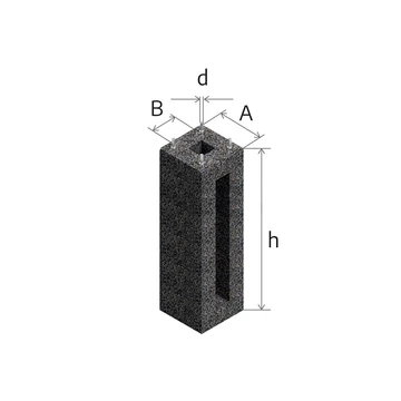 Beton alaptest Foundation FP1 100/30 4xM18/300x1000x200 mm, 160kg (SBS-F100/30)