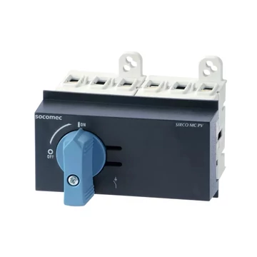 SOCOMEC SIRCOMCPVAR3+3P25A1000Vd Szakaszoló kapcsoló 3 pólus 25A 1000VDC (21PV6722)