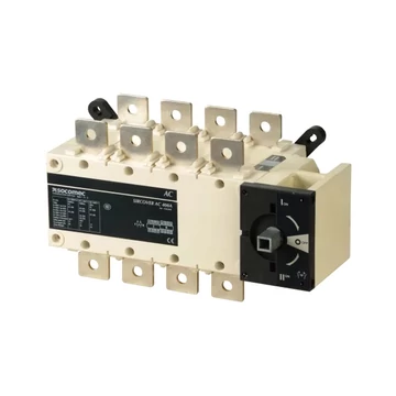 SOCOMEC SIRCOVER 4X400A F (mechanikus átkapcsoló I-0-II, hajtás nélkül) (41AC4040)