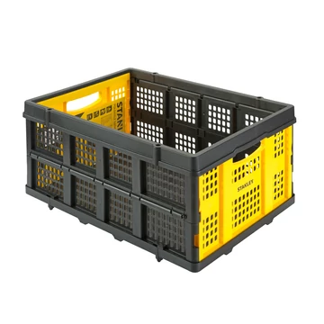 STANLEY összecsukható rekesz, 25 kg teherbírás, 50 liter űrtartalom, tömege 2 kg (SXWTD-FT505)