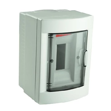 VIKO (by Panasonic) Falon kívüli lakáselosztó 2 modulos, IP20, füstszínű ajtóval (90916102)