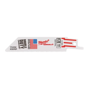 Milwaukee Szablyafűrészlapok THIN KERF 100/1,4 mm Bimetál, Co 5 db (48005183) (48475183)