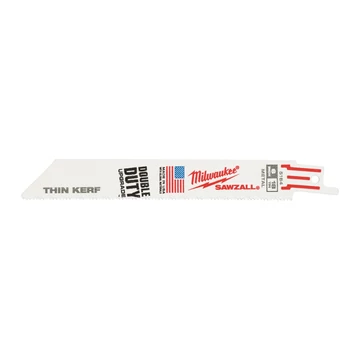 Milwaukee Szablyafűrészlapok THIN KERF 150/1,4 mm Bimetál, Co 5 db (48005184) (48475184)