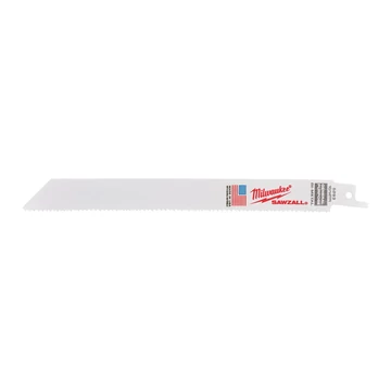 Milwaukee Szablyafűrészlapok 200/2,5/1,8 mm Bimetál, Co 5 db, Fa / Fém / Műanyag (48005293) (48475193)