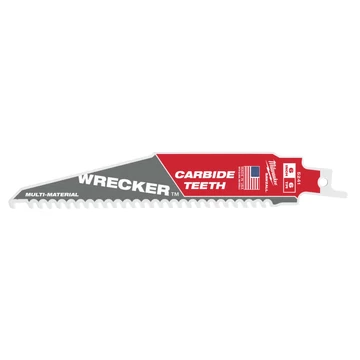 Milwaukee Szablyafűrészlap TCT Wrecker™ Carbide 150/6T mm (48005241) (48475241)
