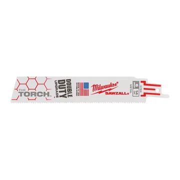 Milwaukee Szablyafűrészlapok Heavy Duty TORCH™ 150/1,8 mm Bimetál, Co 5 db (48005782) (48475782)