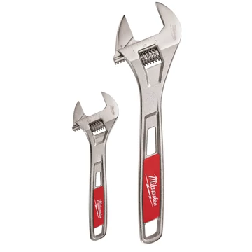 Milwaukee Állítható pofájú villáskulcs 2 részes készlet (150mm / 200mm) (48227400) (4932499519)