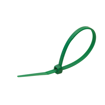 TRACON Normál kábelkötegelő, zöld, 203x3,6mm, D=2-52mm, PA6.6 (170Z)
