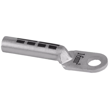 TRACON Szigeteletlen alumínium szemes csősaru, 16mm2, M8, (d1=5,5mm, d2=8,4mm) (AS16-8)