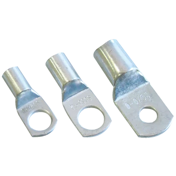 TRACON Szigeteletlen szemes csősaru, ónozott elektrolitréz, 120mm2, M16, (d1=15mm, d2=17mm) (CL120-16)