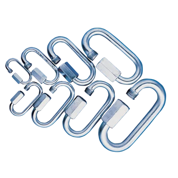 TRACON Karabiner, csavaros, acél, d=9mm, 4250N (CSKARA9)