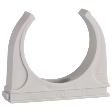 TRACON Csőrögzítő, sorolható klipsz, D=50mm, PP (CSS-50)
