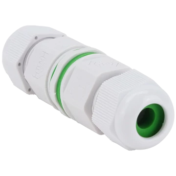 TRACON Tömítőszelencés kábeltoldó fehér, 0.5-1.5 mm2, IP68, PA6.6, 3P, 450VAC, 16A (CST15W)