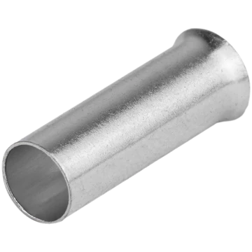 TRACON Szigeteletlen érvéghüvely, ónozott elektrolitréz, 10mm2, L=15mm (E08N)