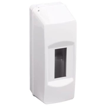 TRACON Falon kívüli elosztódoboz, ajtó nélkül, zárópecsételhető, 1x2 modul, IP40, (HxWxD=130x50x68mm) (EDFK-2/1ANP)
