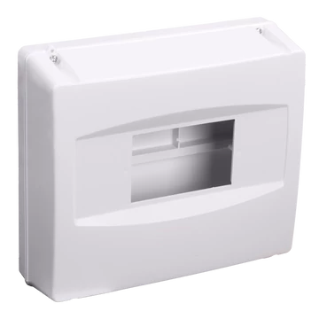 TRACON Falon kívüli elosztódoboz, ajtó nélkül, zárópecsételhető, 1x8 modul, IP40, (HxWxD=160x180x60mm) (EDFK-8/1ANP)