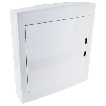 TRACON Falon kívüli elosztódoboz, fehér-sík ajtóval, NPE nélkül, 2x18 (36) modul, IP40, (HxWxD=505x464x100mm) (EDFKSN-18/2)