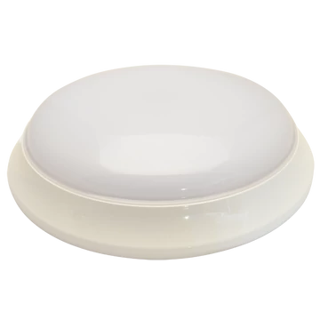 TRACON Műanyag búrás falon kívüli LED világítótest, 100-240 V, 50 Hz, 28 W, 2100 lm, 4000 K, IP54, EEI=F (EVA28NW)