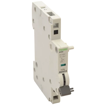 TRACON Segédérintkező EVOZ kismegszakítóhoz, 230V, 50Hz, In:6A W=9mm; 0,5-4mm2 (EVOZ-AUX11)