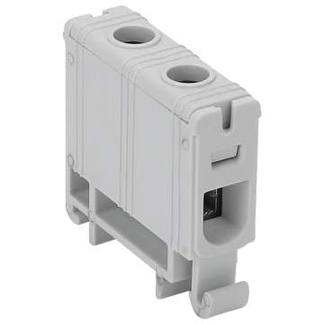 TRACON Főáramköri leágazó kapocs, sínre szerelhető, szürke, 1.5-16mm2, max. 1000VAC, 1500VDC, max.85A (FLEAL-16/1)