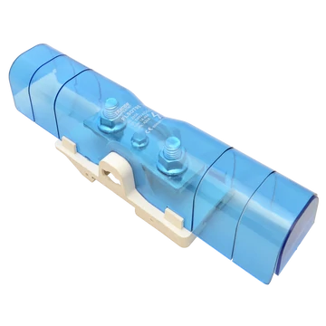 TRACON Moduláris toldó kapocs nyitható fedéllel, 1x95(95)mm2 / 1x95(95)mm2, 690VAC/DC, 250A (FLSOT95L)