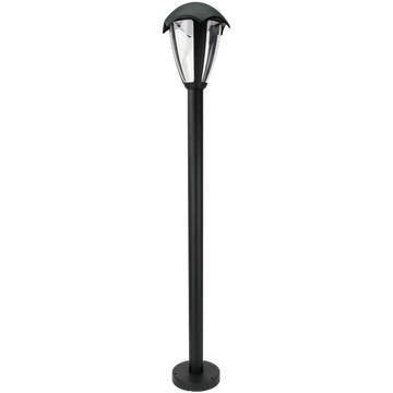 TRACON LED-es kerti állólámpa, 230 VAC, 50 Hz, 8 W, 550 lm, 3000 K, IP54, 1m, EEI=G (GARST8W)