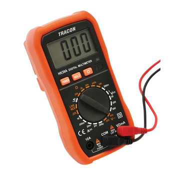 TRACON Digitális multiméter, DCV, ACV, DCA, OHM, diode check, NCV, signal (HK36A)