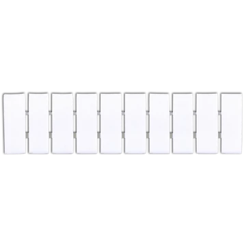 TRACON Jelölőlapka TSKA, TSKB sorozatkapocshoz, (10 modul), W=4mm, TSKA1,5.. (J4)
