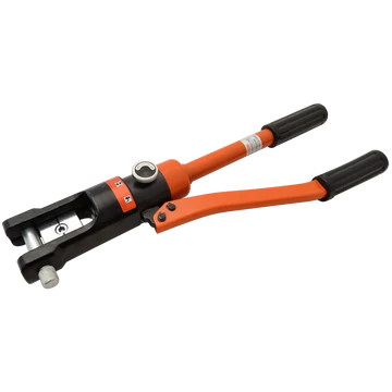 TRACON Kézi hidraulikus présszerszám kábelsarukhoz, táska + 10 bélyeg, 16-240mm2 (KHP240)