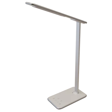 TRACON LED asztali lámpa, szab. fényerő és színhőm., USB töltő, 100-240 V, 50 Hz, 10 W, 2700-6000 K, EEI=G (LALUSB10W)