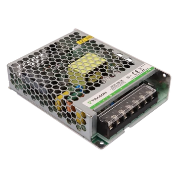 TRACON Fém házas LED meghajtó, 90-264VAC/24VDC, 100W, 0-4,5A, IP20 (LDCV-100-24)