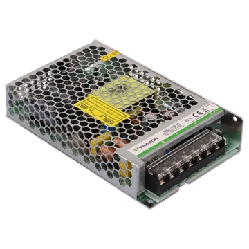 TRACON Fém házas LED meghajtó, 90-264VAC/12VDC, 150W, 0-12,5A, IP20 (LDCV-150-12)