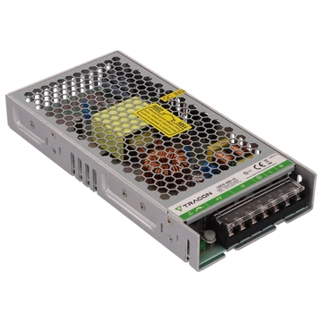 TRACON Fém házas LED meghajtó, 90-264VAC/12VDC, 200W, 0-17A, IP20 (LDCV-200-12)