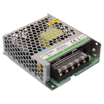 TRACON Fém házas LED meghajtó, 90-264VAC/12VDC, 50W, 0-4,2A, IP20 (LDCV-50-12)