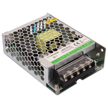 TRACON Fém házas LED meghajtó, 90-264VAC/12 VDC, 75W, 0-6,3A, IP20 (LDCV-75-12)