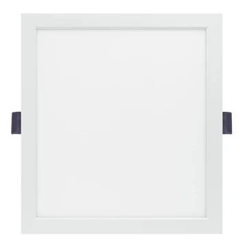 TRACON Védett, beépíthető LED mélysugárzó, négyzetes, fehér, 220-240 VAC, 18 W, 4000 K, 1820 lm, IP44, EEI=F (LED-DLNV-18NW)