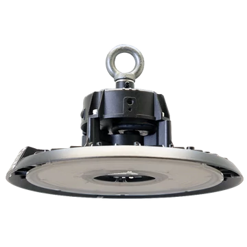 TRACON LED csarnokvilágító, kültéri, UFO forma, 230 VAC, 200 W, 40000 lm, 4000K, 50000 h, IP65, 1-10V, EEI=B (LHBA200W)