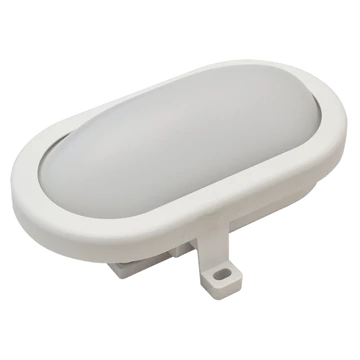 TRACON Műanyag házas LED hajólámpa, ovális forma, 230 V, 50 Hz, 6 W, 420 lm, 4000 K, IP54, EEI=G (LHLMO6NW)